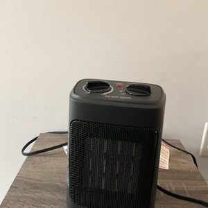 Black Portable Heater